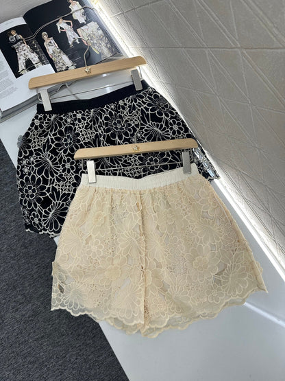 D New arrival Lace shorts