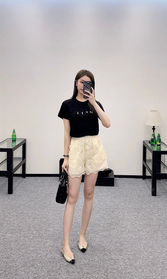 D New arrival Lace shorts