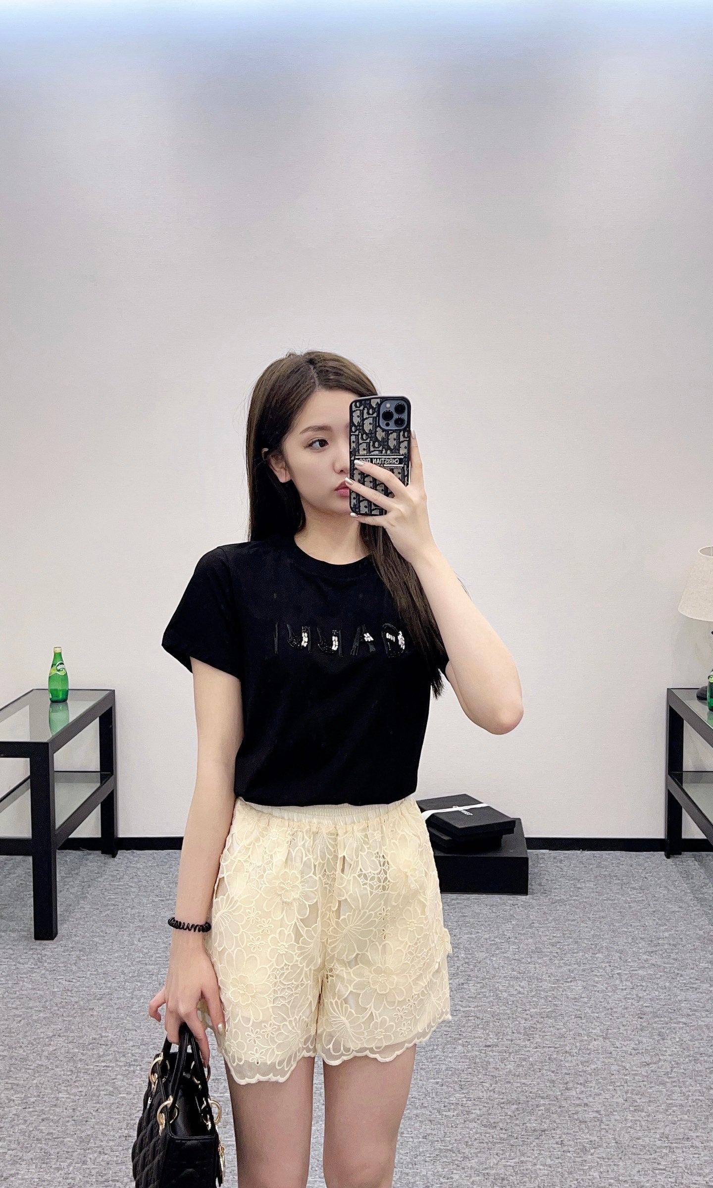D New arrival Lace shorts