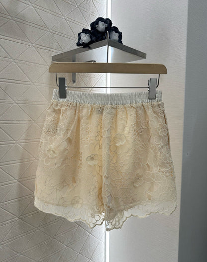 D New arrival Lace shorts