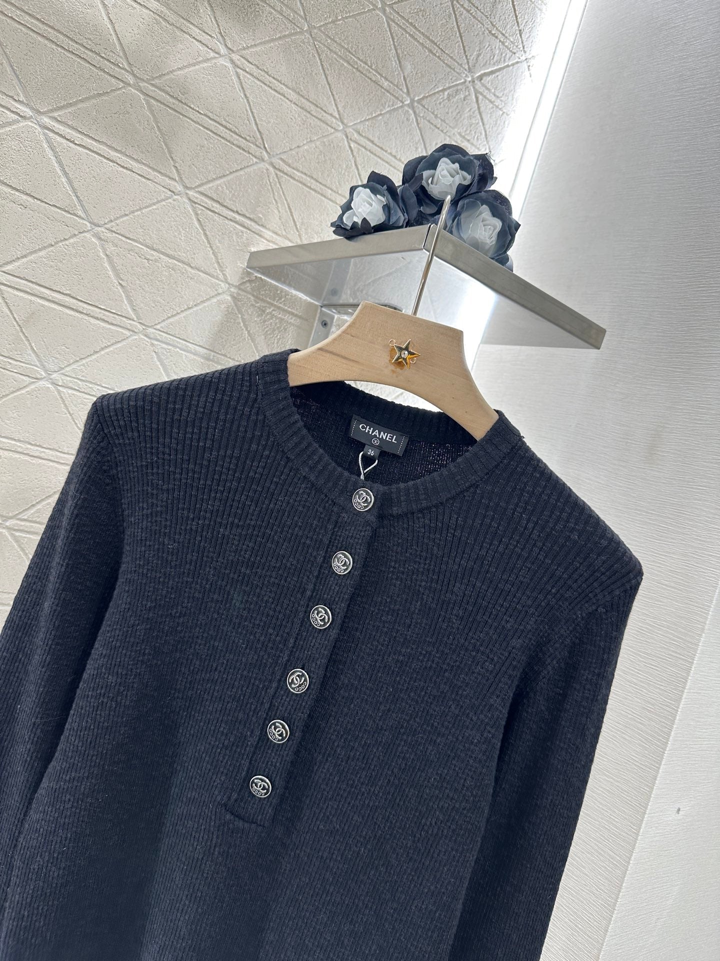 C 2025 new product Knitted long sleeve