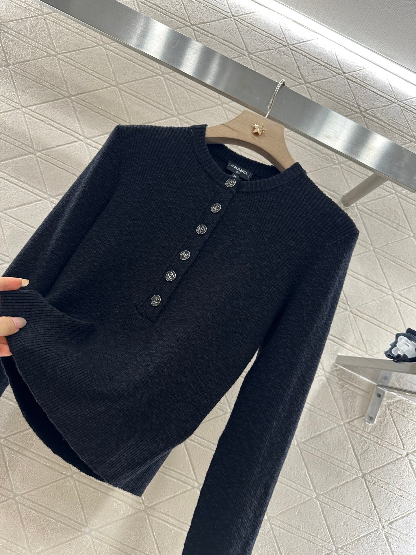 C 2025 new product Knitted long sleeve