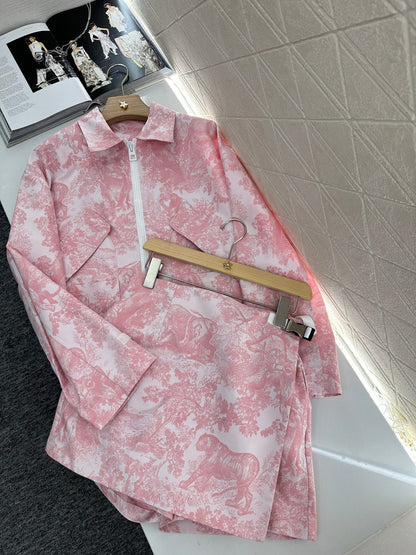 D*♥2025 new products Short skirt jacket set