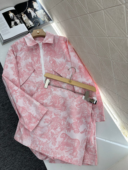 D*♥2025 new products Short skirt jacket set