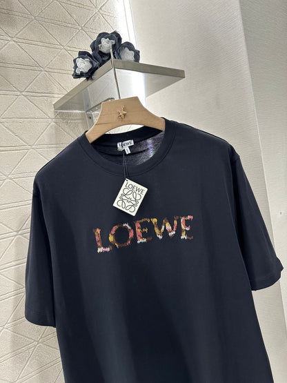 L*♥2025 new product Round neck embroidery