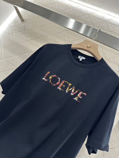 L*♥2025 new product Round neck embroidery
