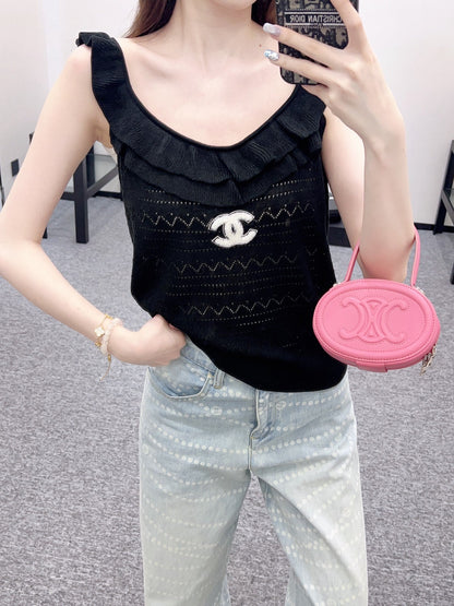 C*♥2025 new product Knitted vest