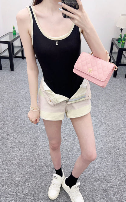 C*♥2025 new product suspender swimsuit