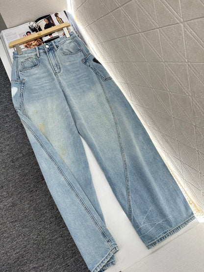 Fashion brand*♥New arrival Denim trousers