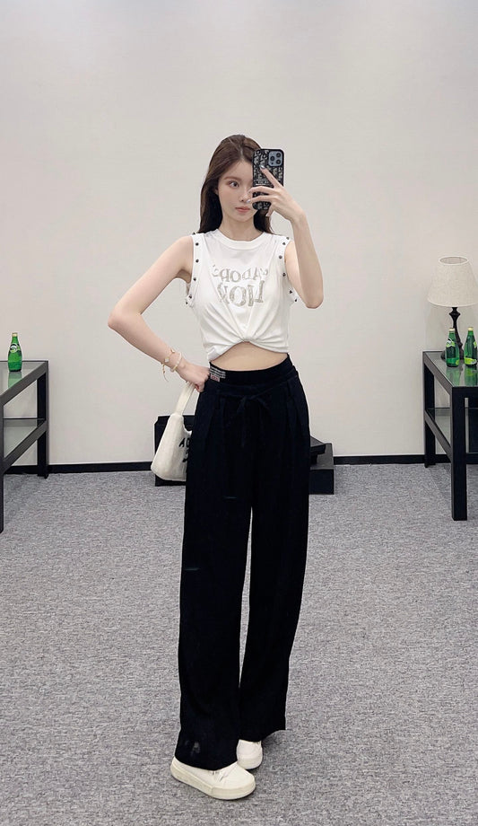 A *♥2025 new products Wide-leg trousers