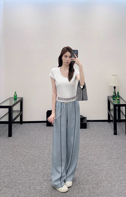 A *♥2025 new products Wide-leg trousers