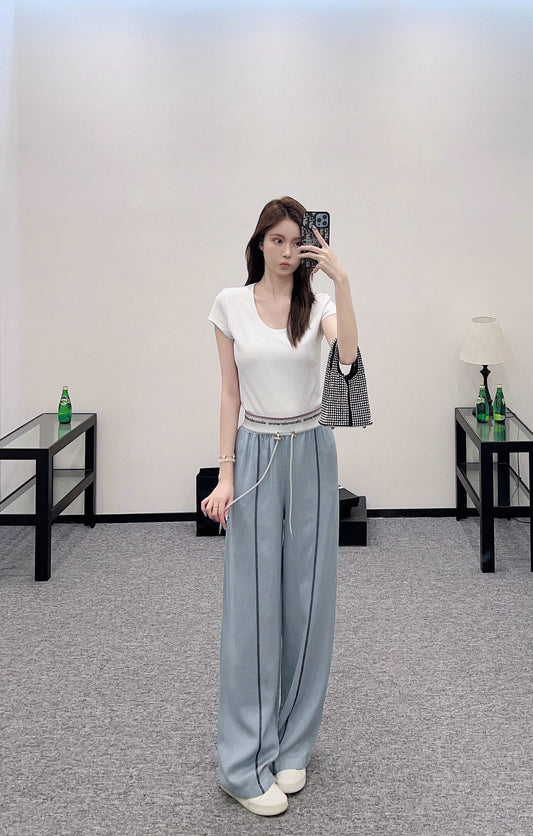 A *♥2025 new products Wide-leg trousers