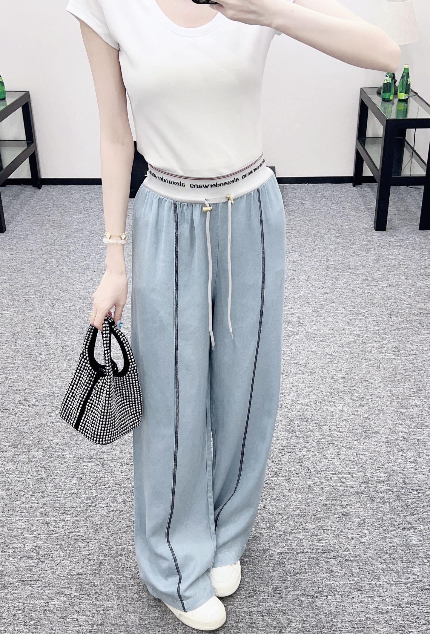 A *♥2025 new products Wide-leg trousers