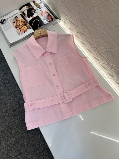 L*♥2025 new products Vest and trousers set