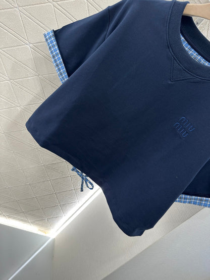 Mi*mi*♥2025 new products Short-sleeved shorts suit