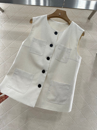 Loro*♥2025 new products Vest and trousers set