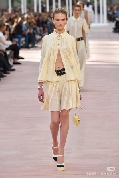 C*♥2025 new products Shirt and skirt set