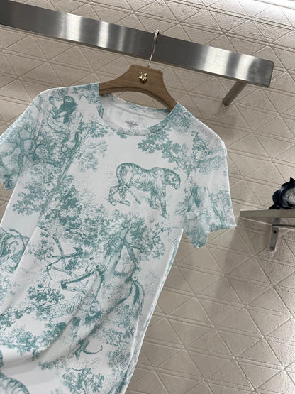 D*♥2025 new product Short-sleeved skirt suit