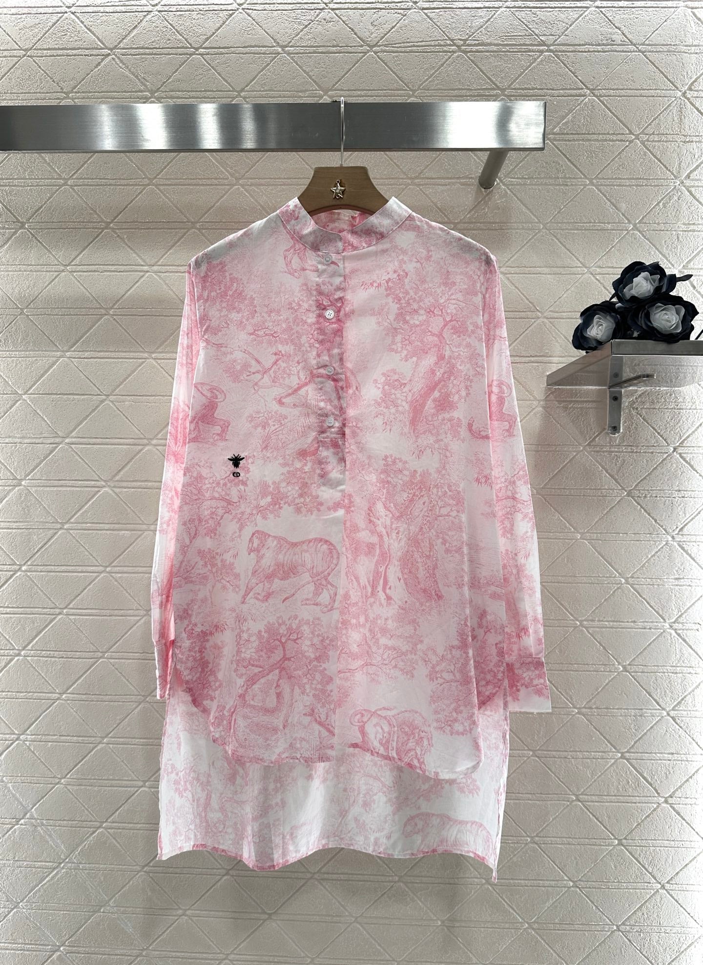 D*♥2025 new product Printed shirt and skirt set