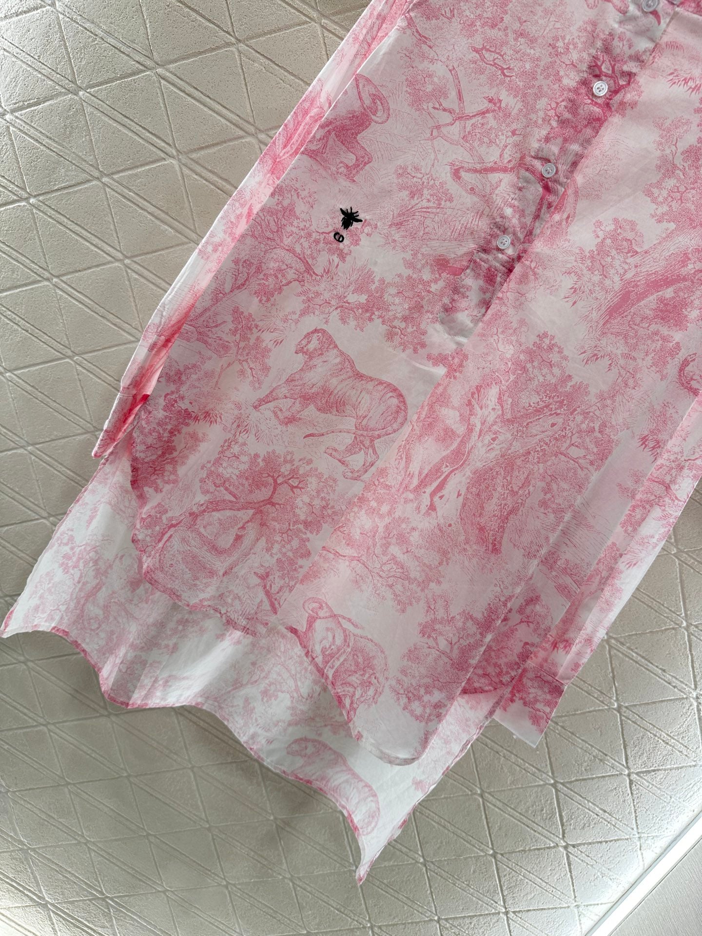D*♥2025 new product Printed shirt and skirt set