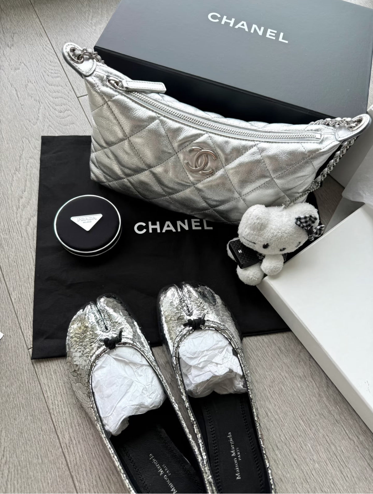 C*2025 New Silver Bag