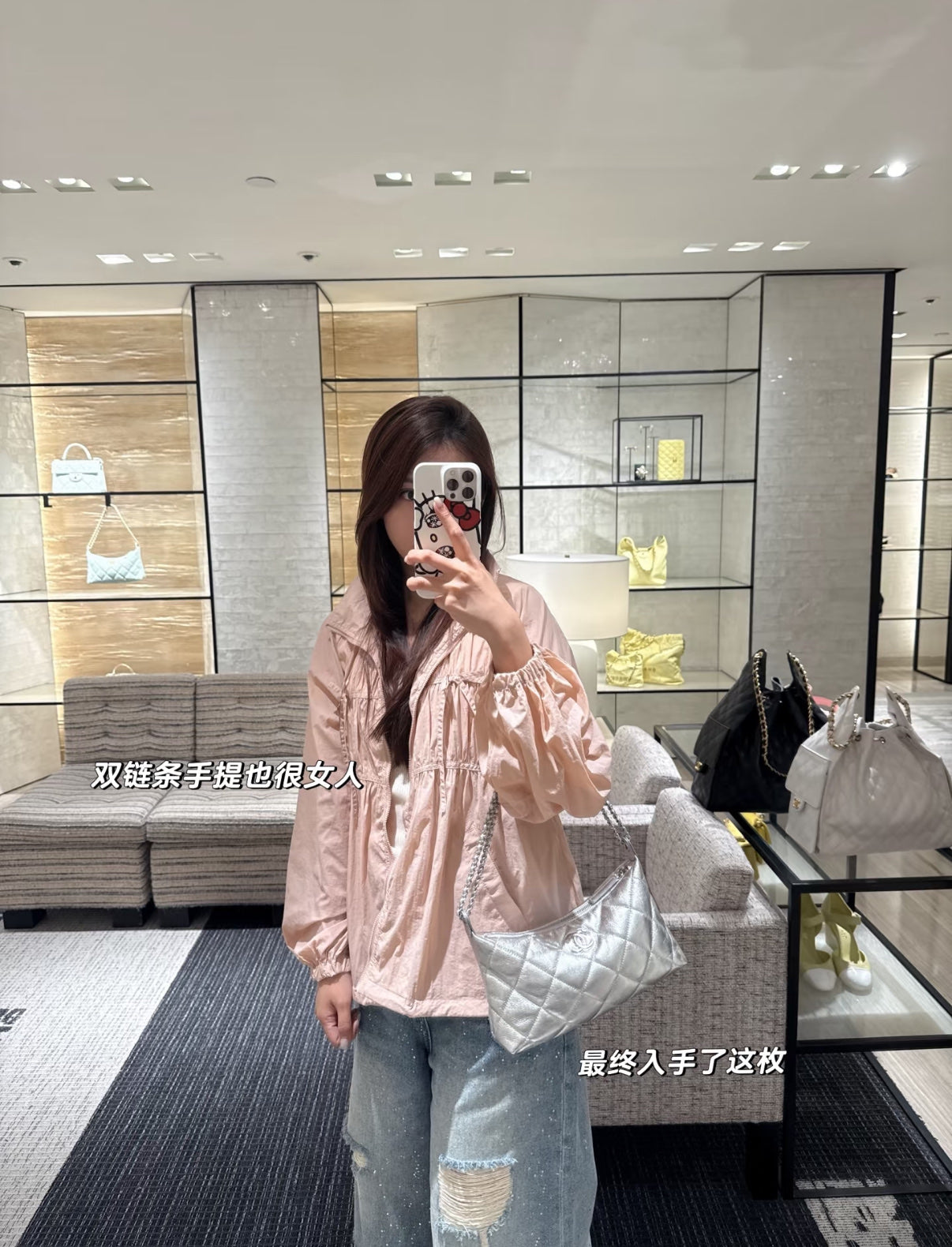 C*2025 New Silver Bag