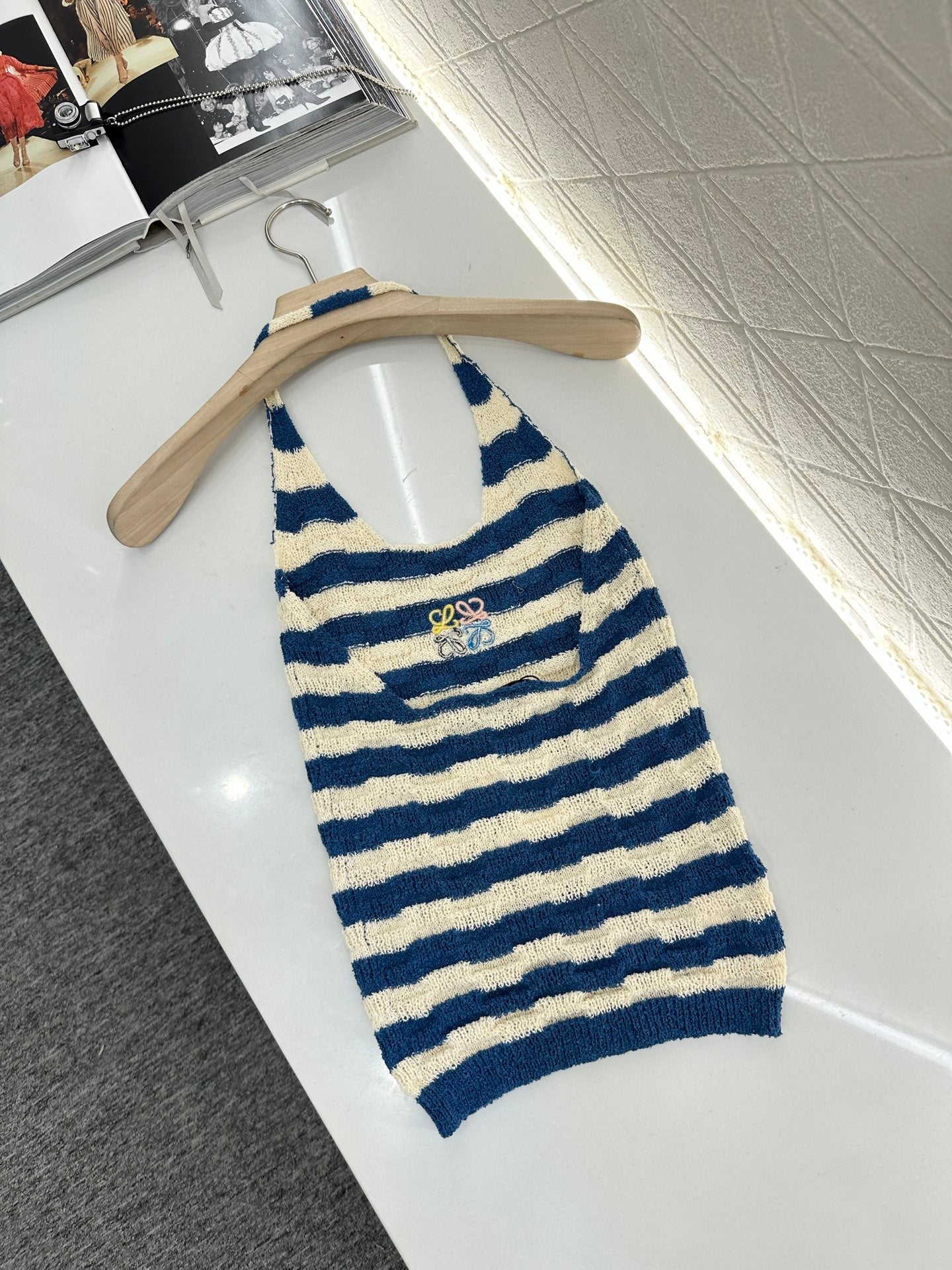 L*♥2025 neues Produkt Neckholder-Strickweste 