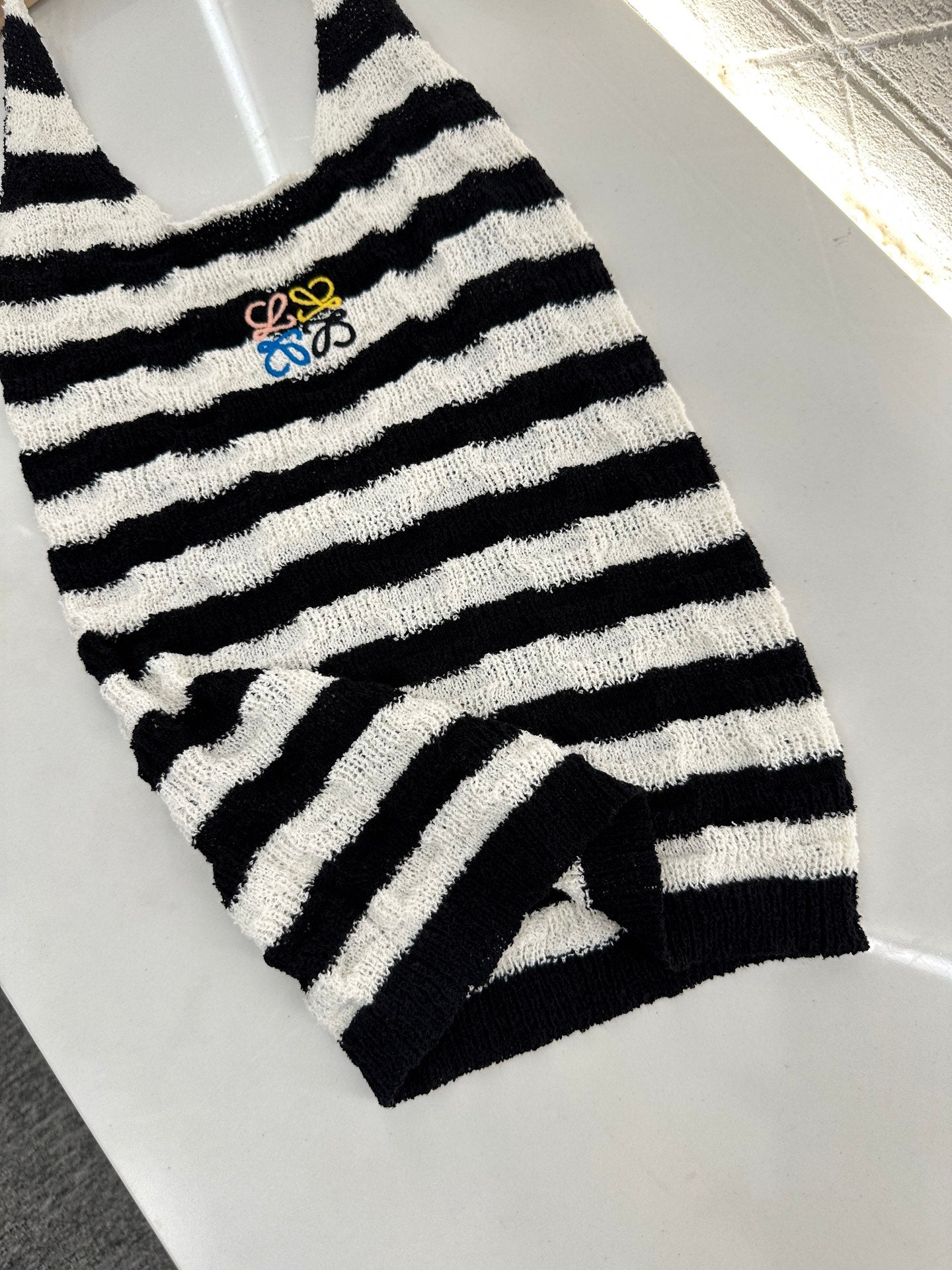 L*♥2025 new product Halter knitted vest
