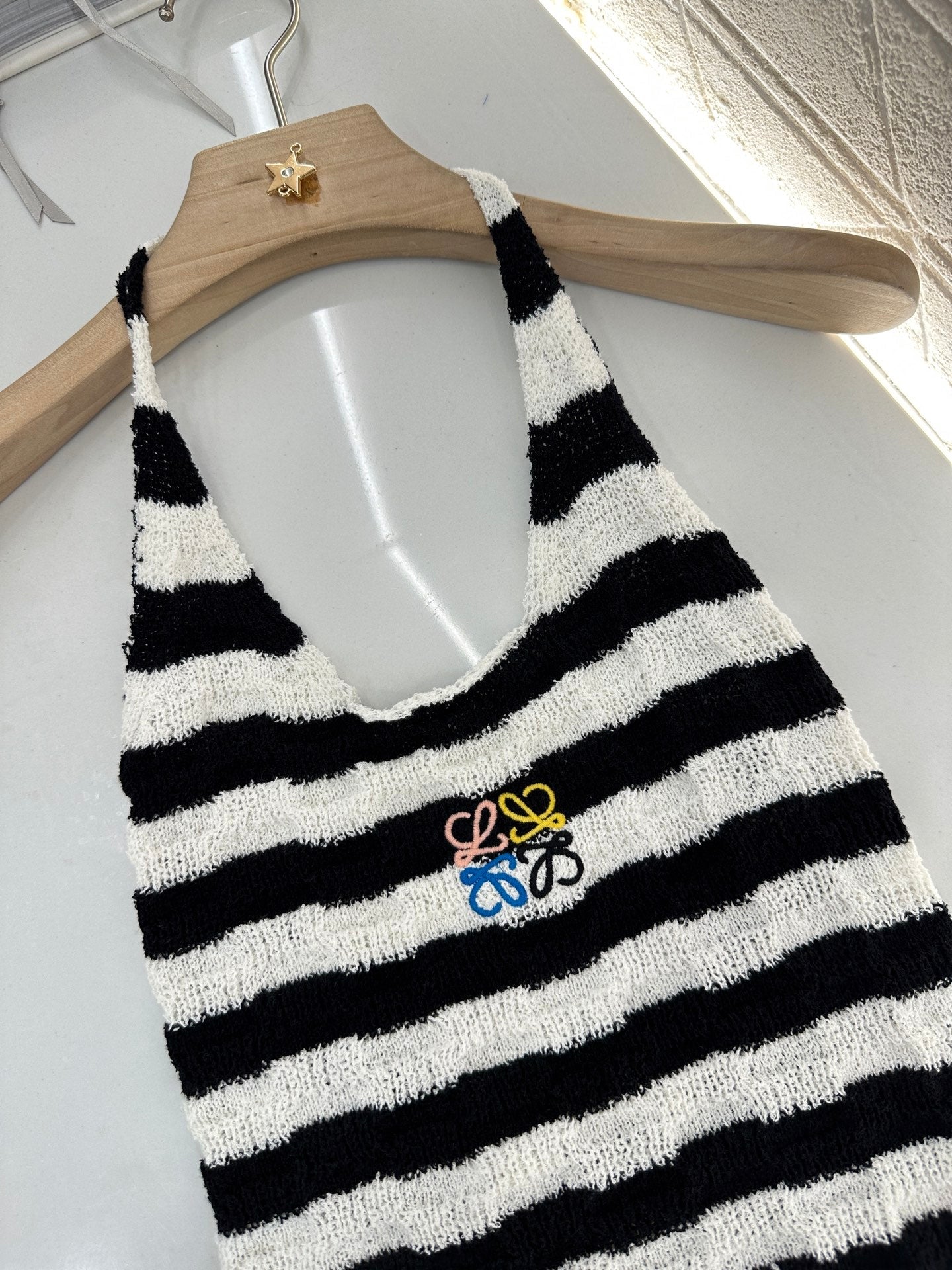 L*♥2025 new product Halter knitted vest
