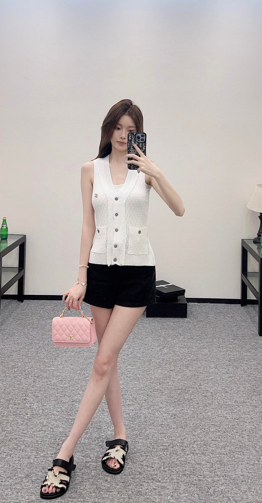 C*♥2025 new products Knitted vest