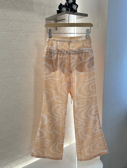 C 2025 new products Printed trousers