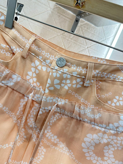 C 2025 new products Printed trousers