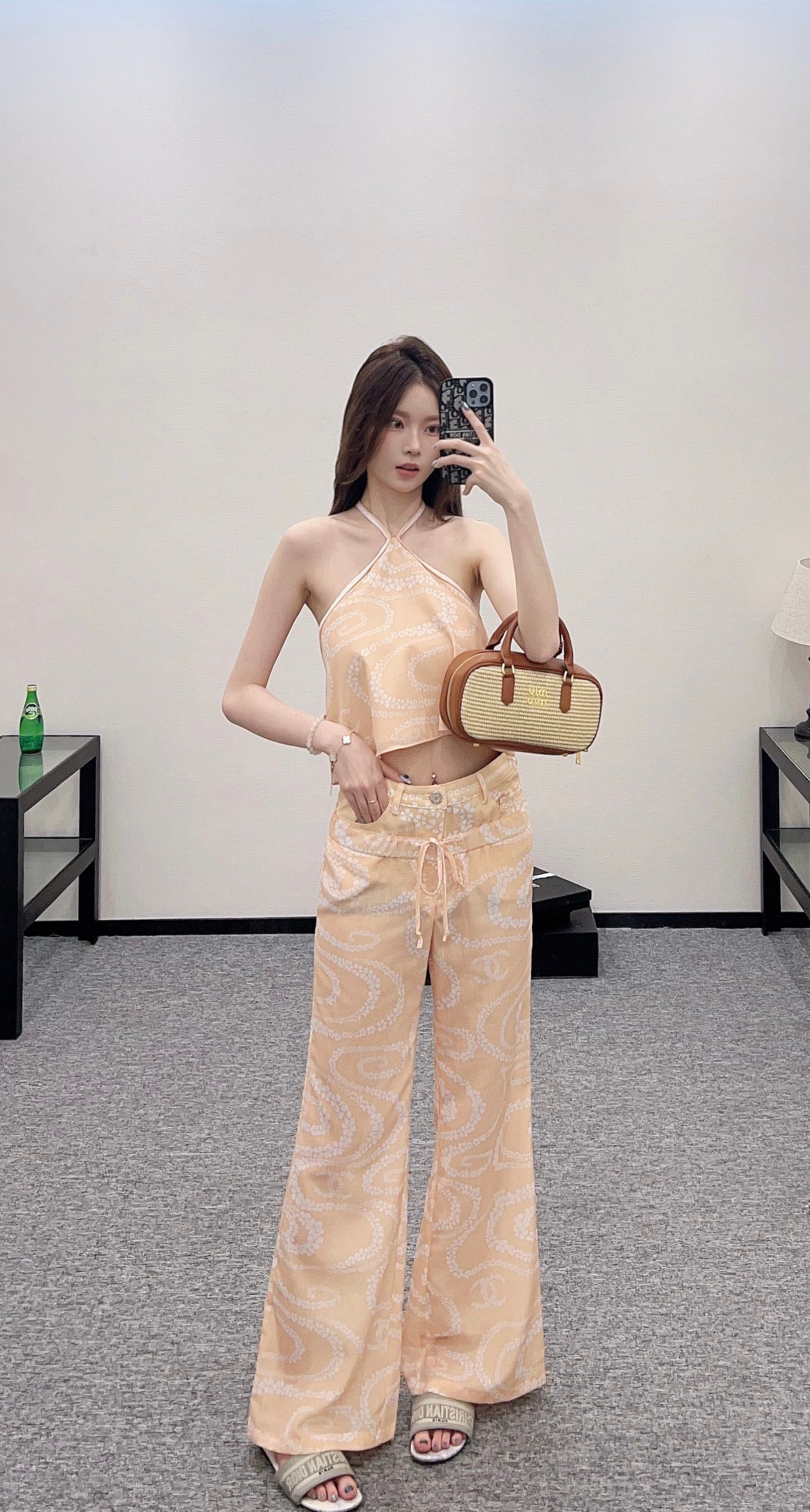 C 2025 new products Printed trousers