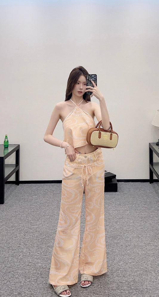 C 2025 new products Printed trousers