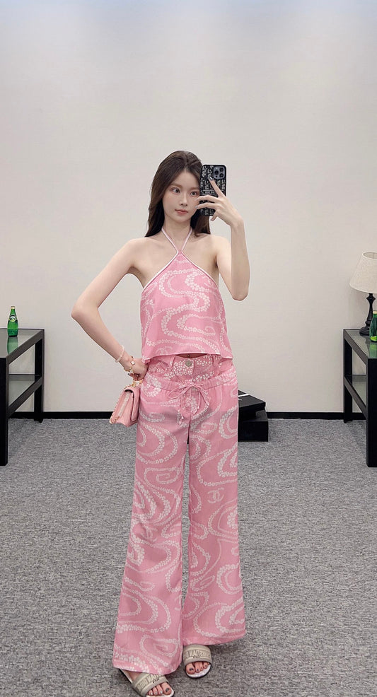 C 2025 new products Printed trousers