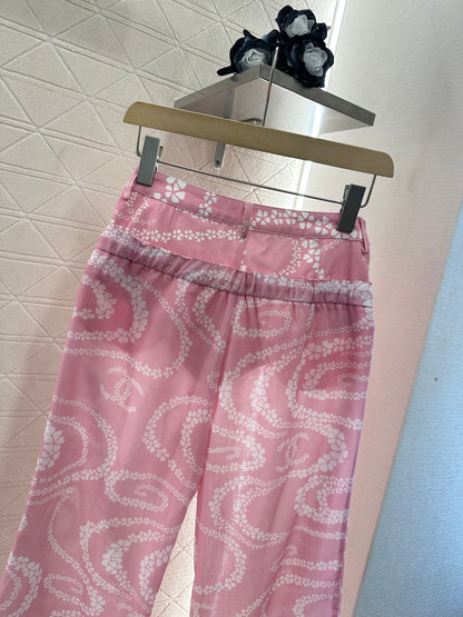 C 2025 new products Printed trousers