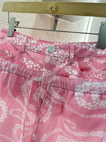 C 2025 new products Printed trousers