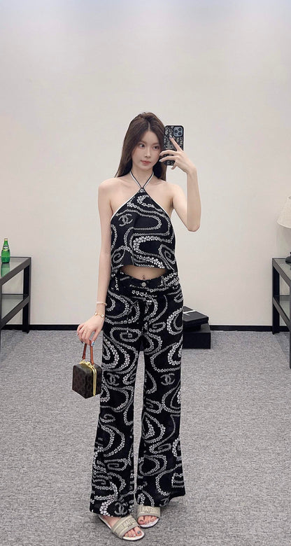 C 2025 new products Printed trousers