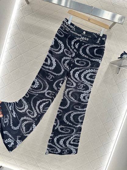 C 2025 new products Printed trousers
