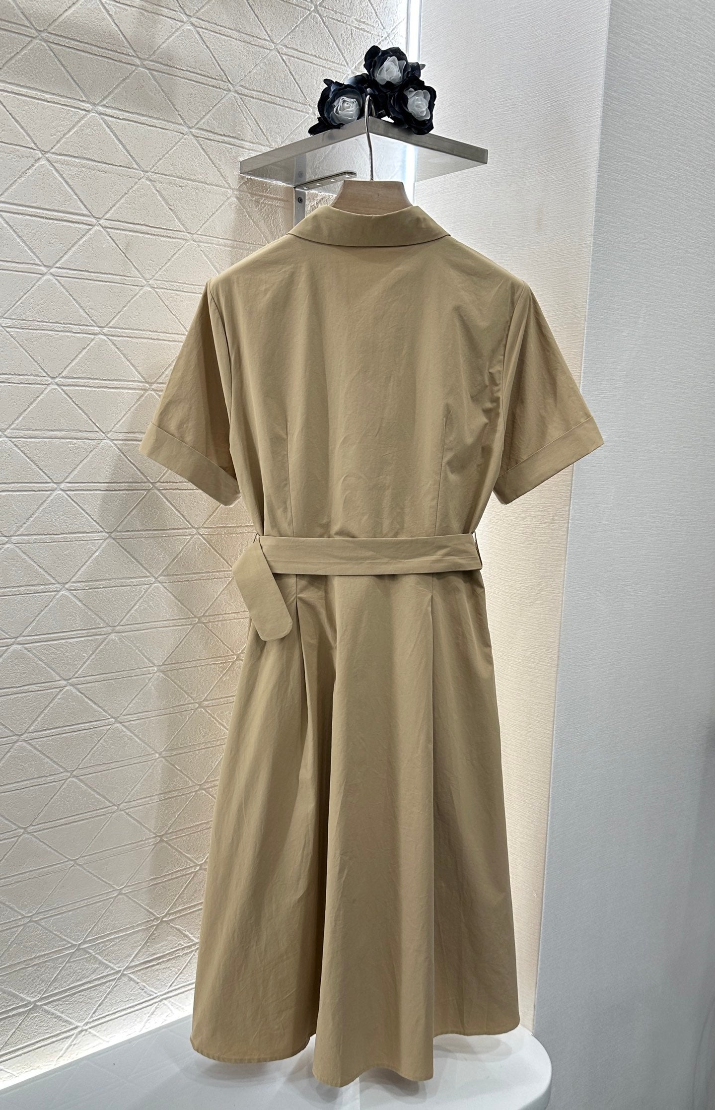 M 25 new products Belt shirt dress