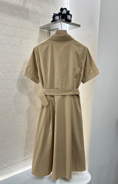 M 25 new products Belt shirt dress