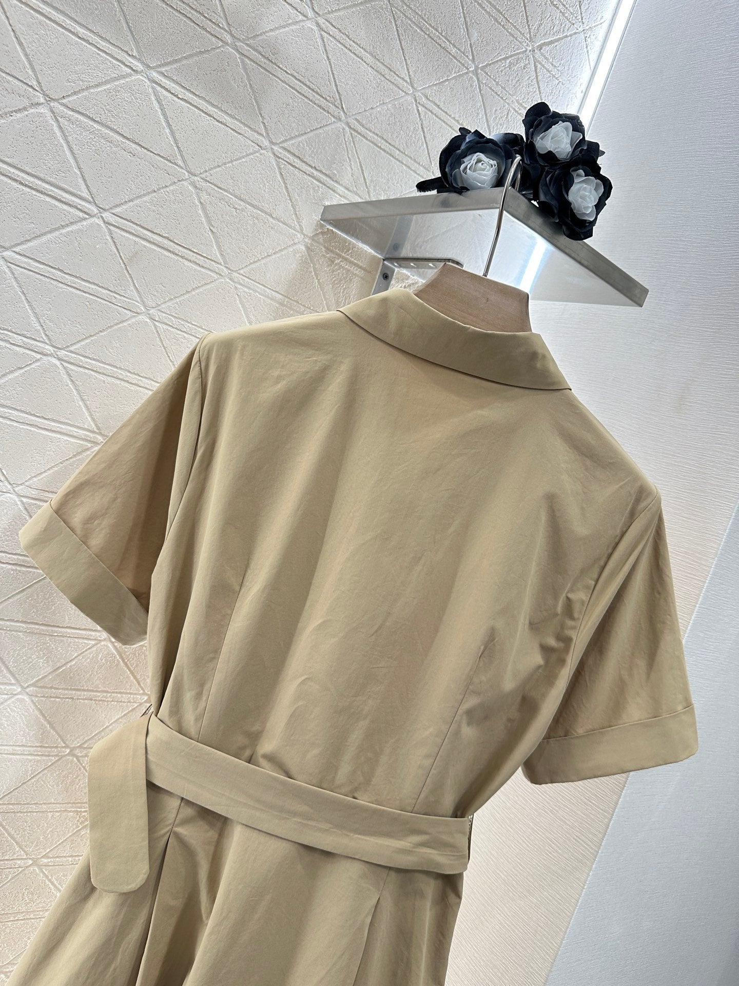 M 25 new products Belt shirt dress