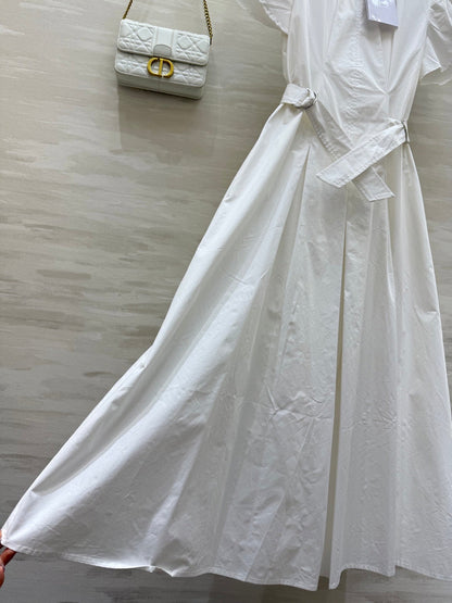 D*♥2025 new style waist-length puff sleeve dress