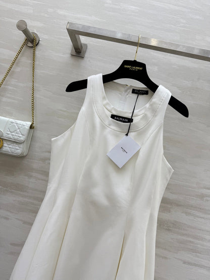 B*♥2025 New Arrivals Sleeveless Dress with Logo