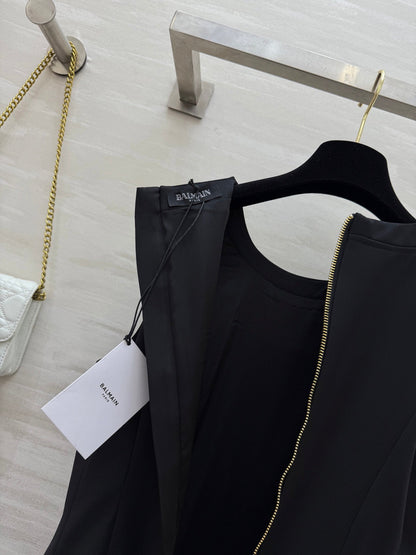 B*♥2025 New Arrivals Sleeveless Dress with Logo
