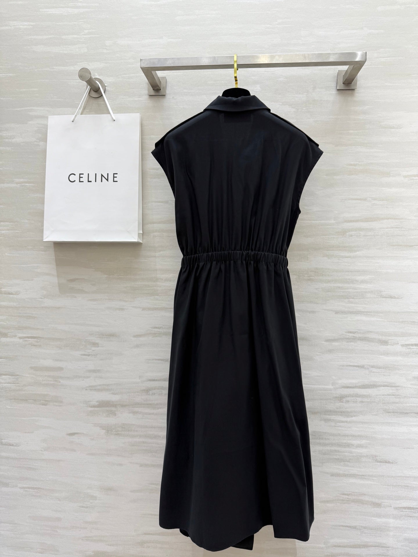 Ce*♥2025 New Style Trench Coat Style Waist Dress