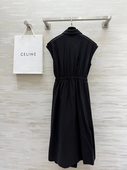 Ce*♥2025 New Style Trench Coat Style Waist Dress
