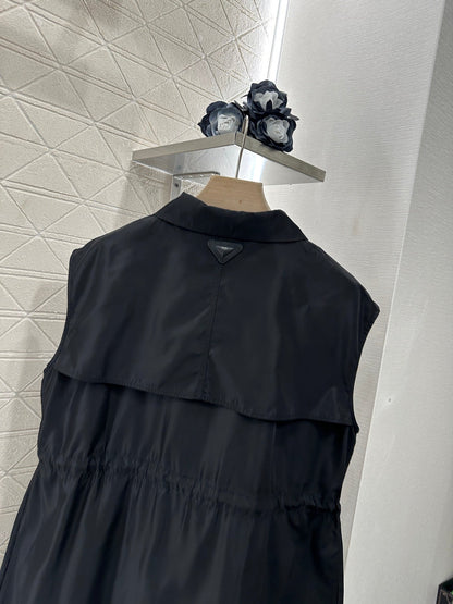 P♥2025 new products Drawstring vest dress