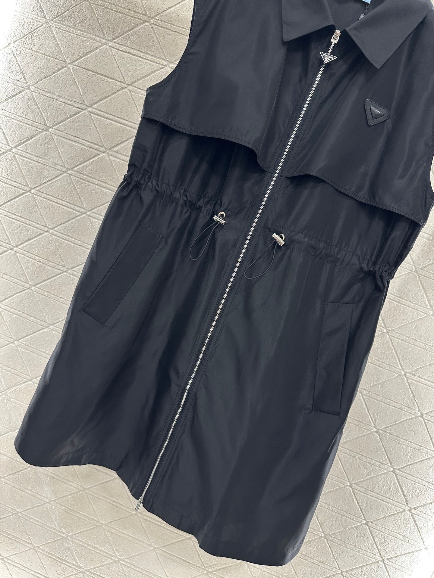 P♥2025 new products Drawstring vest dress
