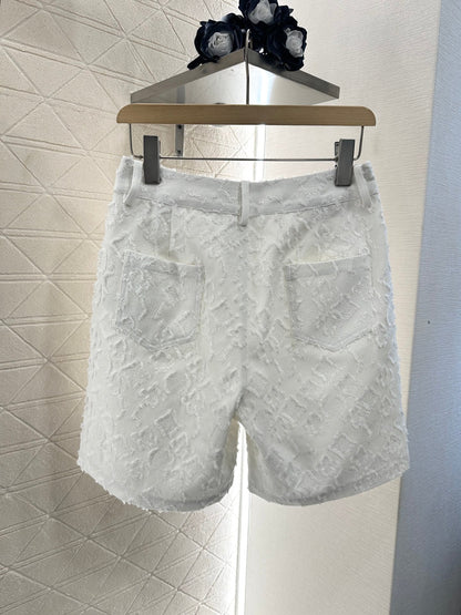 L*♥2025 new products Vest shorts set